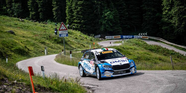 Stefano Albertini vince il Rallye San Martino,  terzo atto di International Rally Cup