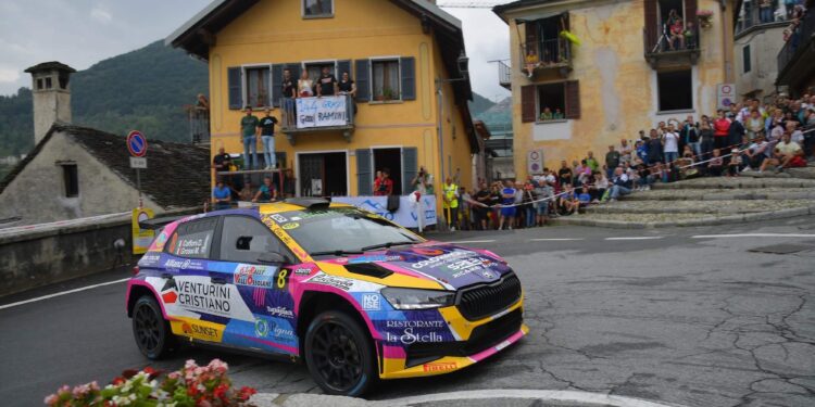 Davide Caffoni è il vincitore del 61° Rally Valli Ossolane:  il pilota locale conquista il decimo primato sulle strade di casa