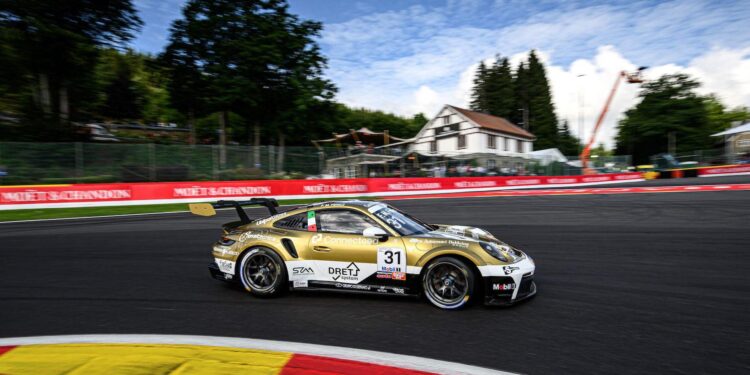Fenici macina esperienza a Spa nella Porsche Supercup