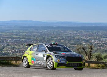 Luca Artino è quarto al Rally di Montecatini Terme e Valdinievole