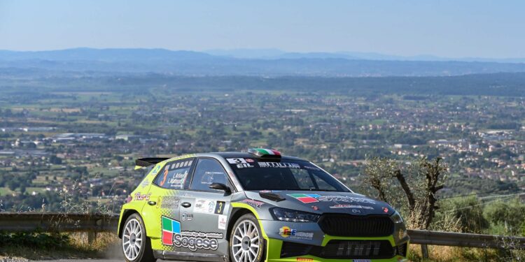 Luca Artino è quarto al Rally di Montecatini Terme e Valdinievole