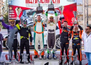 New Turbomark Rally Team festeggia con Marcello Rizzo  la vittoria al Rally di Caltanissetta
