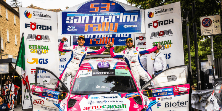 Podio a San Marino per Ciuffi che rafforza la leadership in campionato