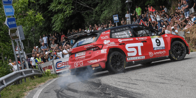 Rudy Michelini è nono al Rally Internazionale Casentino: un errore ed una penalità appesantiscono il suo riscontro cronometrico
