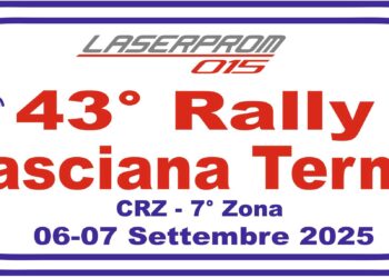 43° RALLY CASCIANA TERME:CHIESTA LA PROROGA ISCRIZIONI FINO ALUNEDÍ 01 SETTEMBRE