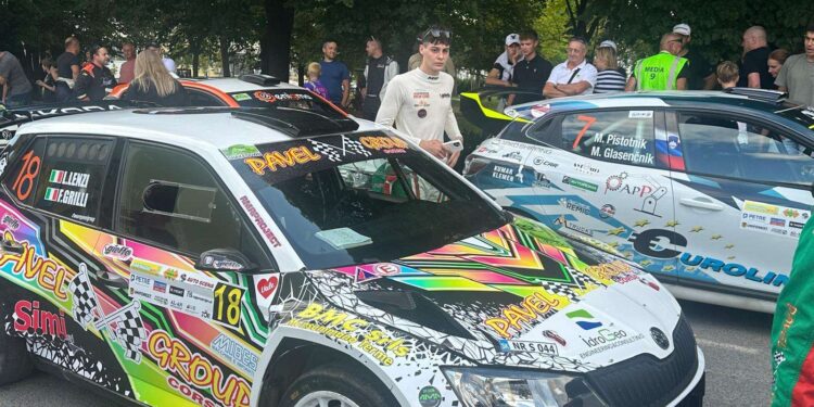 IL 16ENNE LORENZO LENZI VELOCE E SFORTUNATO AL DEBUTTO RALLISTICO IN SLOVENIA