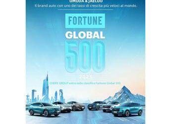 L’ascesa di Chery nella classifica Fortune trainata da OMODA & JAECOO