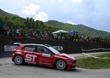 Rudy Michelini, su Skoda Fabia RS, conquista la 60ª Coppa Città di Lucca