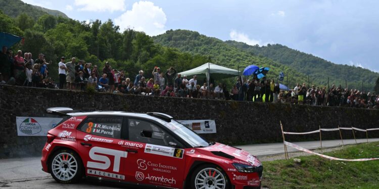 Rudy Michelini, su Skoda Fabia RS, conquista la 60ª Coppa Città di Lucca