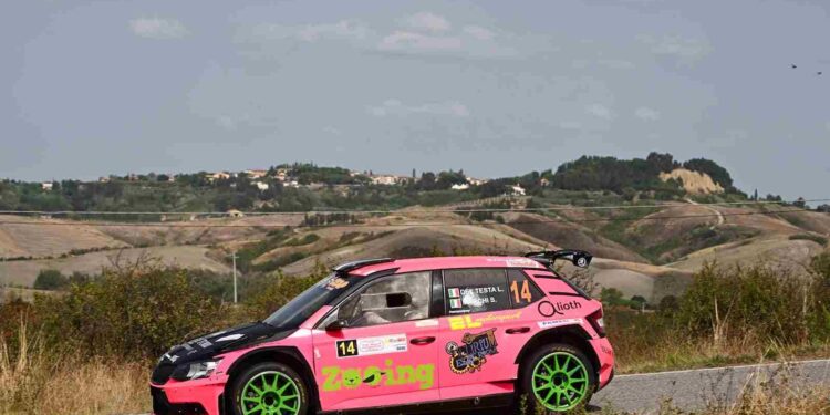 “CASCIANA” PER LUCA DEL TESTA: DI NUOVO CON LA SKODA