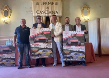 E’ STATO PRESENTATO IL 43° RALLY CASCIANA TERME DAL VALORE “TRICOLORE”: 92 ISCRITTI E GRANDI “NOMI”