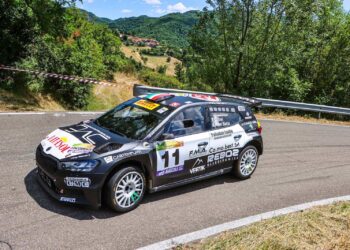 GIANLUCA TOSI ALLA PROVA DEL TRIS STAGIONALE DEL RALLY RAAB
