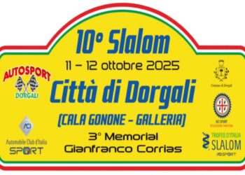 Slalom Città di Dorgali (Cala Gonone-Galleria): l’11 e il 12 ottobre la 10ª edizione, 3° Memorial Gianfranco Corrias