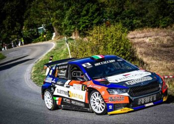 Flavio Brega al nono impegno stagionale:   il pilota bresciano al “via” del Rally 1000 Miglia