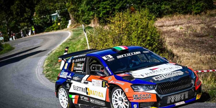 Flavio Brega al nono impegno stagionale: il pilota bresciano al “via” del Rally 1000 Miglia