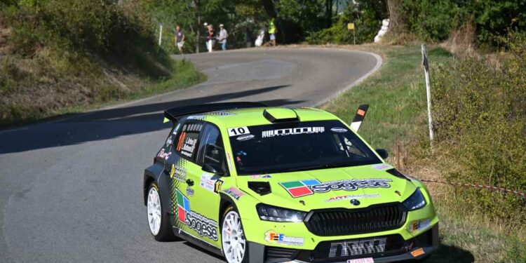 Luca Artino tra “luci ed ombre” al Rally di Casciana Terme