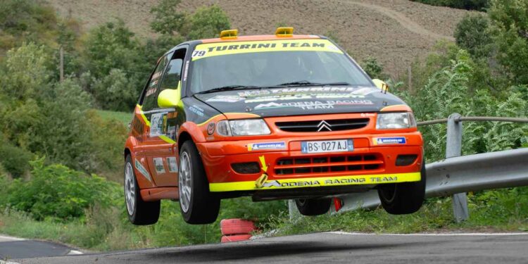 STEFANO TURRINI IN GRANDE SPOLVERO AL RALLY R.A.A.B.