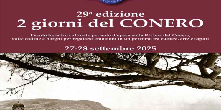 SABATO E DOMENICA ARRIVANO LE AUTO D’EPOCA DELLA DUE GIORNI DEL CONERO: DIRIGE IL CAEM/SCARFIOTTI