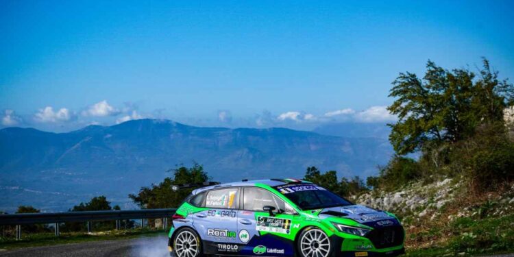 BB Competition e Liberato Sulpizio a ridosso della “top ten” del Rally del Lazio