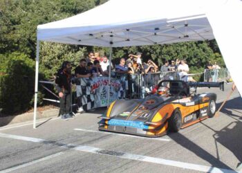 Enea Carta vince per la quinta volta lo Slalom Città di Dorgali (Cala Gonone-Galleria)