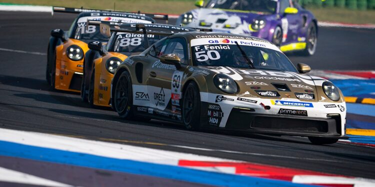 Fenici concede il bis di podi a Misano nella Carrera Cup Italia