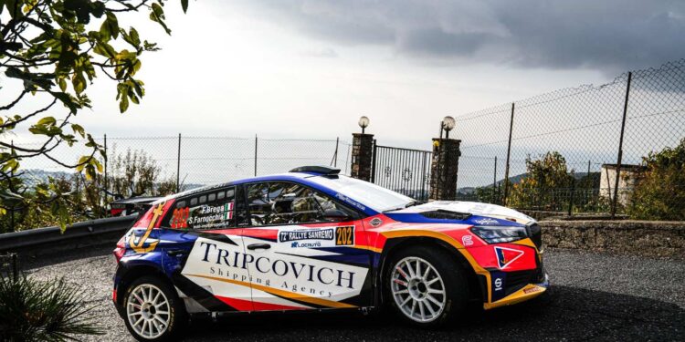 Flavio Brega “d’argento” al Rallye Sanremo Leggenda