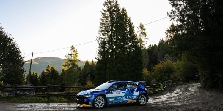 Flavio Brega nella top-five del Rally del Sebino: il pilota bresciano attardato da una errata scelta di gomme
