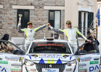 Stella sul podio Rally4 al Rally dei Nuraghi e del Vermentino