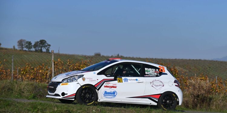 ART Motorsport 2.0 “di classe” al Rally Città di Scandicci:  Fabrizio Russi torna sulla Peugeot 208 R2 e vince