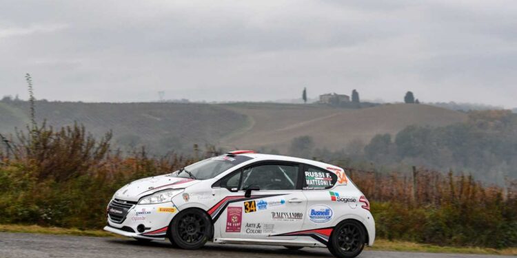 ART Motorsport 2.0 e Fabrizio Russi  al “via” del Rally Città di Scandicci