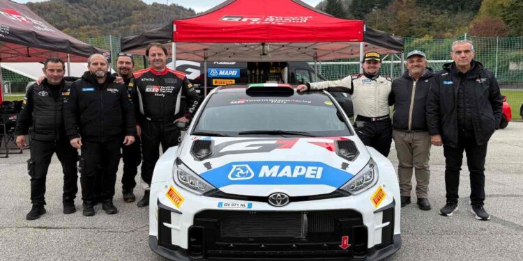 Toyota Gazoo Racing Italy premia Giovanni Dello Russo: al vincitore della GR Yaris Rally Cup Under 25 2024/2025 una sessione formativa sulla GR Yaris Rally2