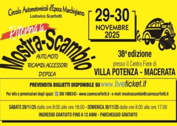 CAEM/SCARFIOTTI: SABATO E DOMENICA TORNA LA MOSTRA SCAMBIO DI VILLA POTENZA