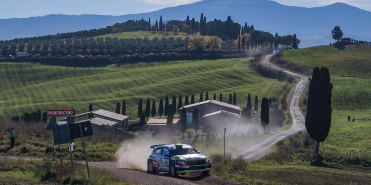 Angelo Pucci Grossi archivia la stagione sportiva 2025  con l’ottava posizione assoluta al Rally del Brunello