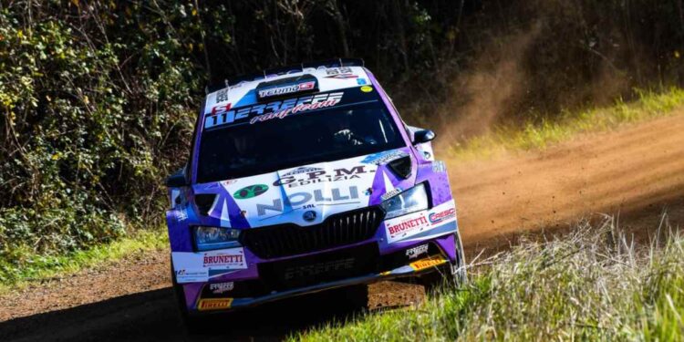 “Brunello” amaro per Alessandro Zorzi:  uscita di strada per il pilota mantovano