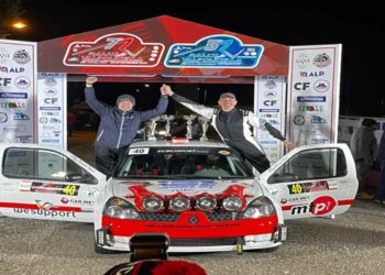 Fly Dream Team e Claudio Gubertini  nella top-ten del Rally della Valpolicella