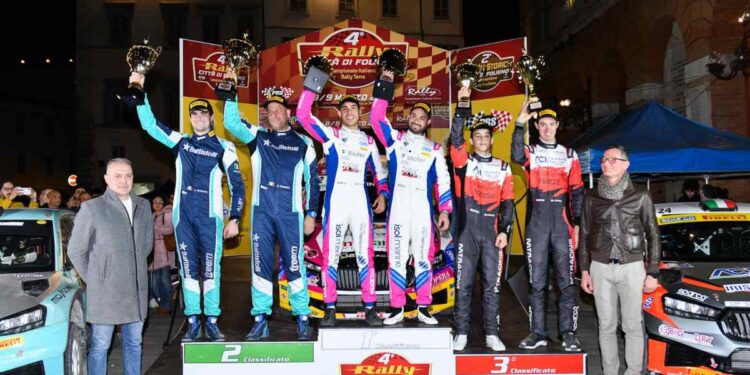 ANTICIPO AL SABATO 7 MARZO PER IL 5° RALLY CITTÀ DI FOLIGNO