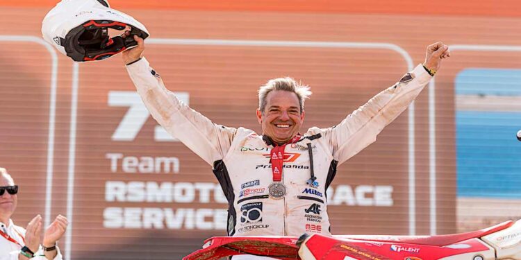 MOVISPORT AVVIA IL 2026 ALLA GRANDE: Cesare Zacchetti, cuore e resistenza alla “Dakar”