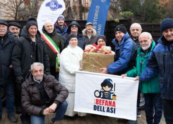 IL CAEM/SCARFIOTTI A CALDAROLA PER LA “BEFANA DELL’ASI”