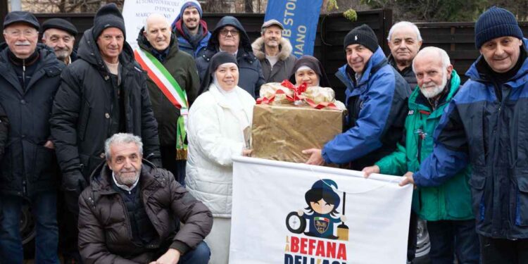 IL CAEM/SCARFIOTTI A CALDAROLA PER LA “BEFANA DELL’ASI”
