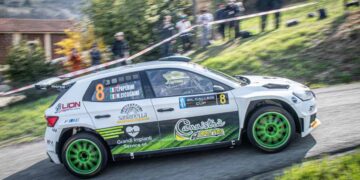 Thomas Paperini, battesimo tra pioggia e sfortuna nelle Langhe