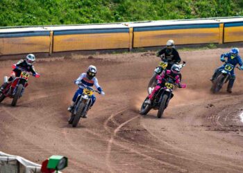 INIZIATO L’ITALIANO FLAT-TRACK A LONIGO: DANIELE TUZI OTTIMO SECONDO (VFR RACING)