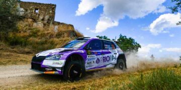 Alessandro Zorzi debutta sulla Skoda Fabia RS   al Rally Prealpi Orobiche