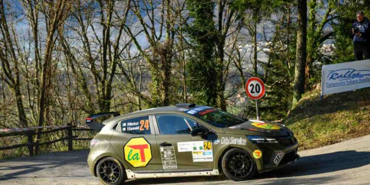 Porto Cervo Racing ed il Campionato Italiano Assoluto Rally: sfortuna al “Ciocco” per Paolo Moricci, costretto al ritiro nel finale