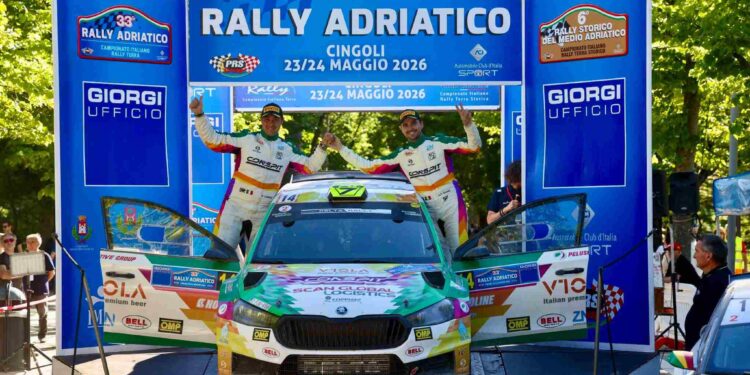 Angelo Pucci Grossi sfiora la vittoria al Rally Adriatico