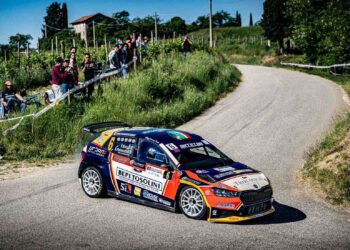 Flavio Brega è quinto al Rally del Friuli Venezia Giulia