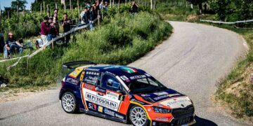 Flavio Brega è quinto al Rally del Friuli Venezia Giulia