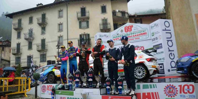 Giò Dipalma firma il 69° Rally Coppa Valtellina