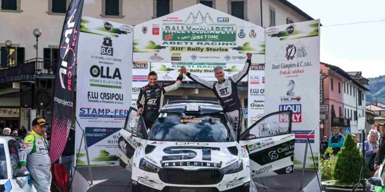 Rudy Michelini vince il Rally degli Abeti e Abetone