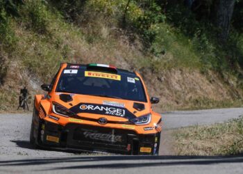 Alla Toyota GR Yaris Rally2 di Simone Campedelliil 46° Rally Internazionale Casentino