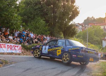 Corrado Pinzano “profeta in patria”: il RallyLana storico tricolore è suo per la prima volta